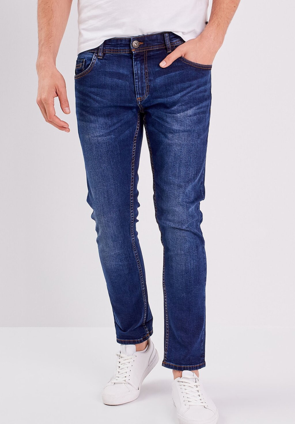 

Джинсы узкого кроя Ökofreundliche BONOBO Jeans, цвет denim brut