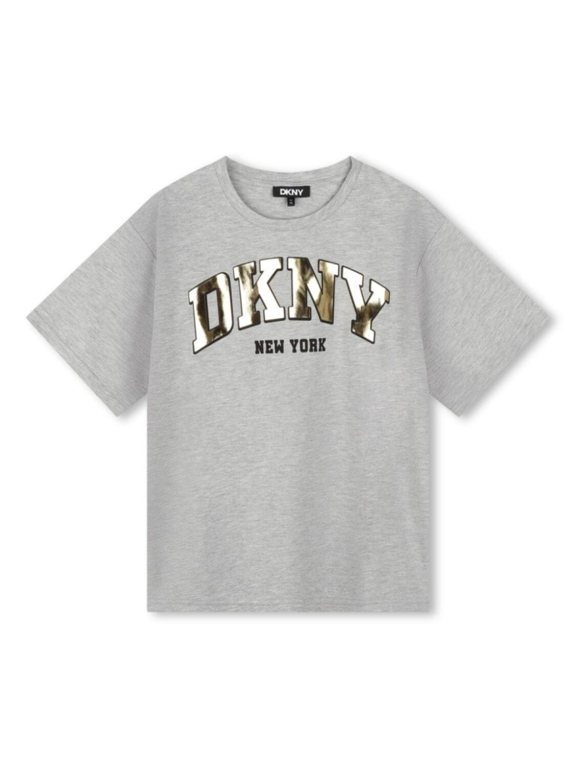 

Dkny Kids футболка с логотипом, серый