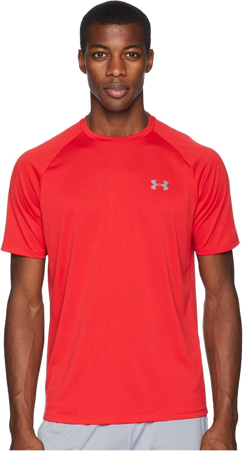 

Футболка с короткими рукавами UA Tech Under Armour, цвет Red/Graphite