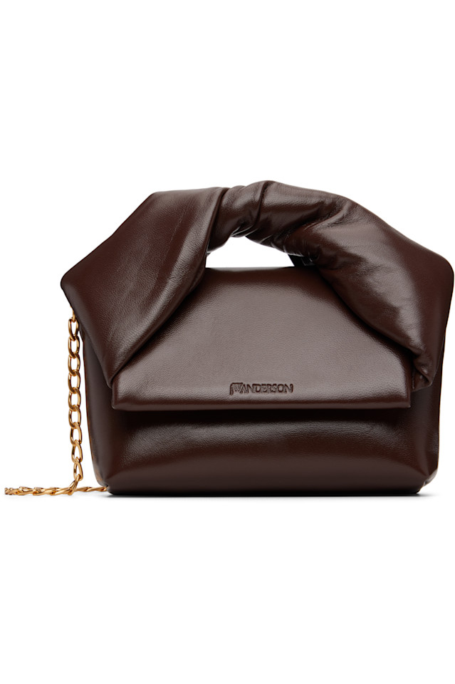 

Jw Anderson Коричневая маленькая сумка-твист