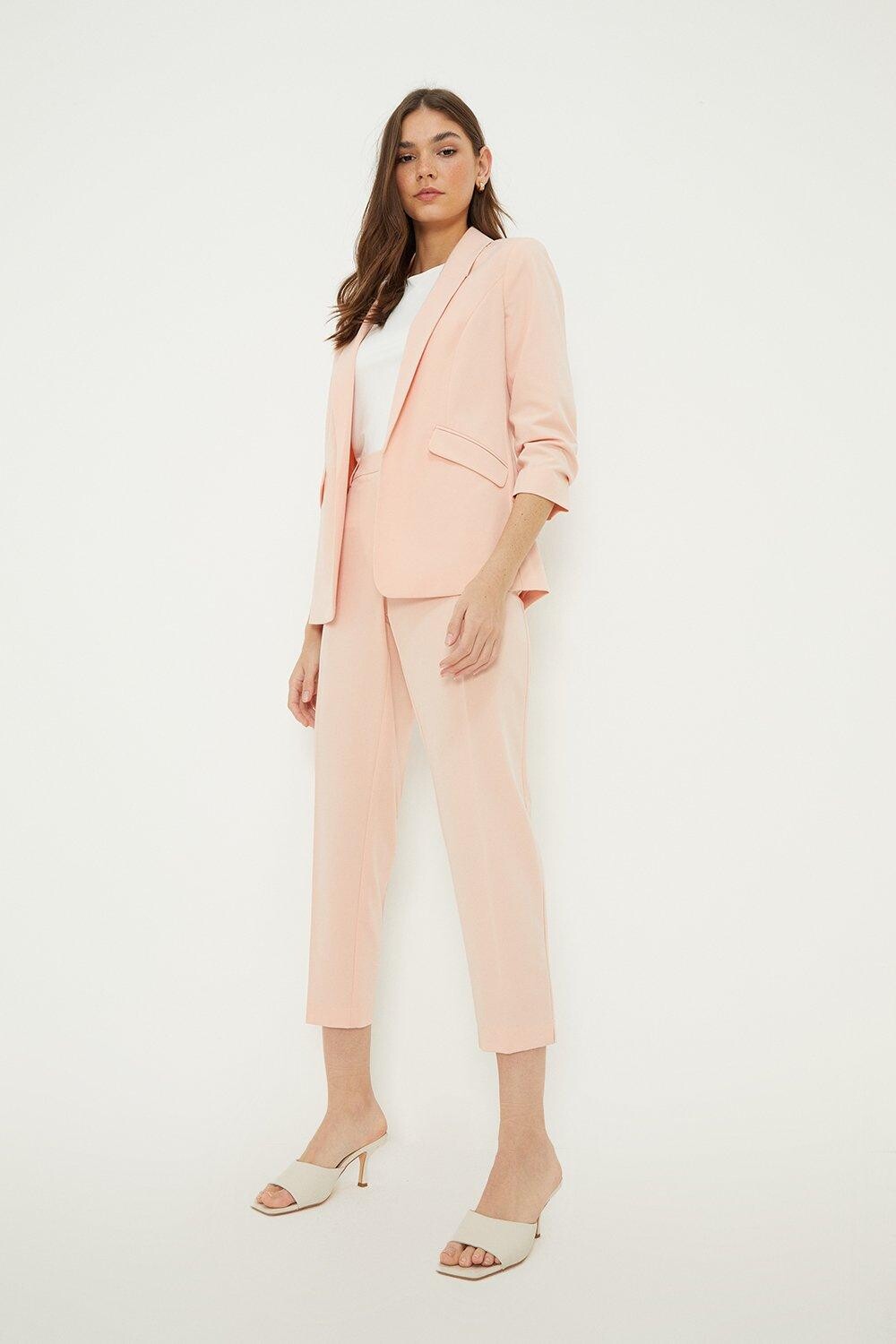 

Узкие брюки Grazer до щиколотки Dorothy Perkins, розовый