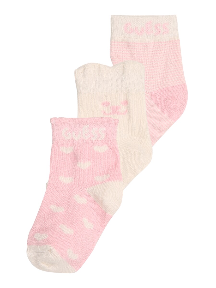 

Носки GUESS, цвет Light beige/Rose