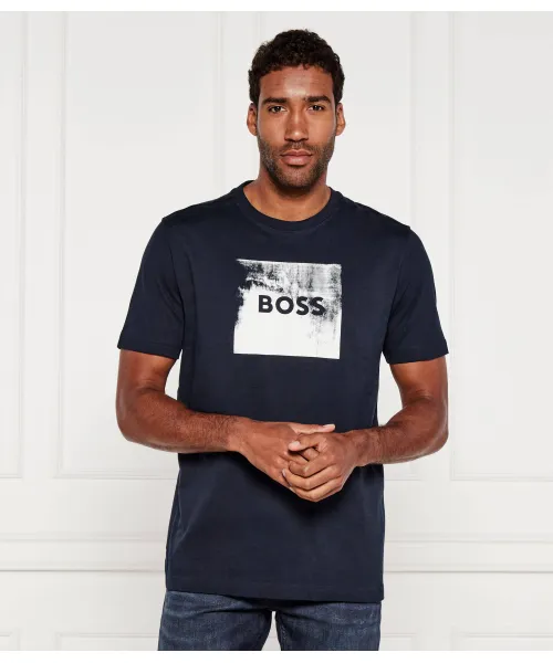 

Футболка te_wheel Regular fit Boss Orange, синий