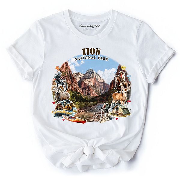 

Футболка с пейзажами Zion National Park Ornamentallyyou
