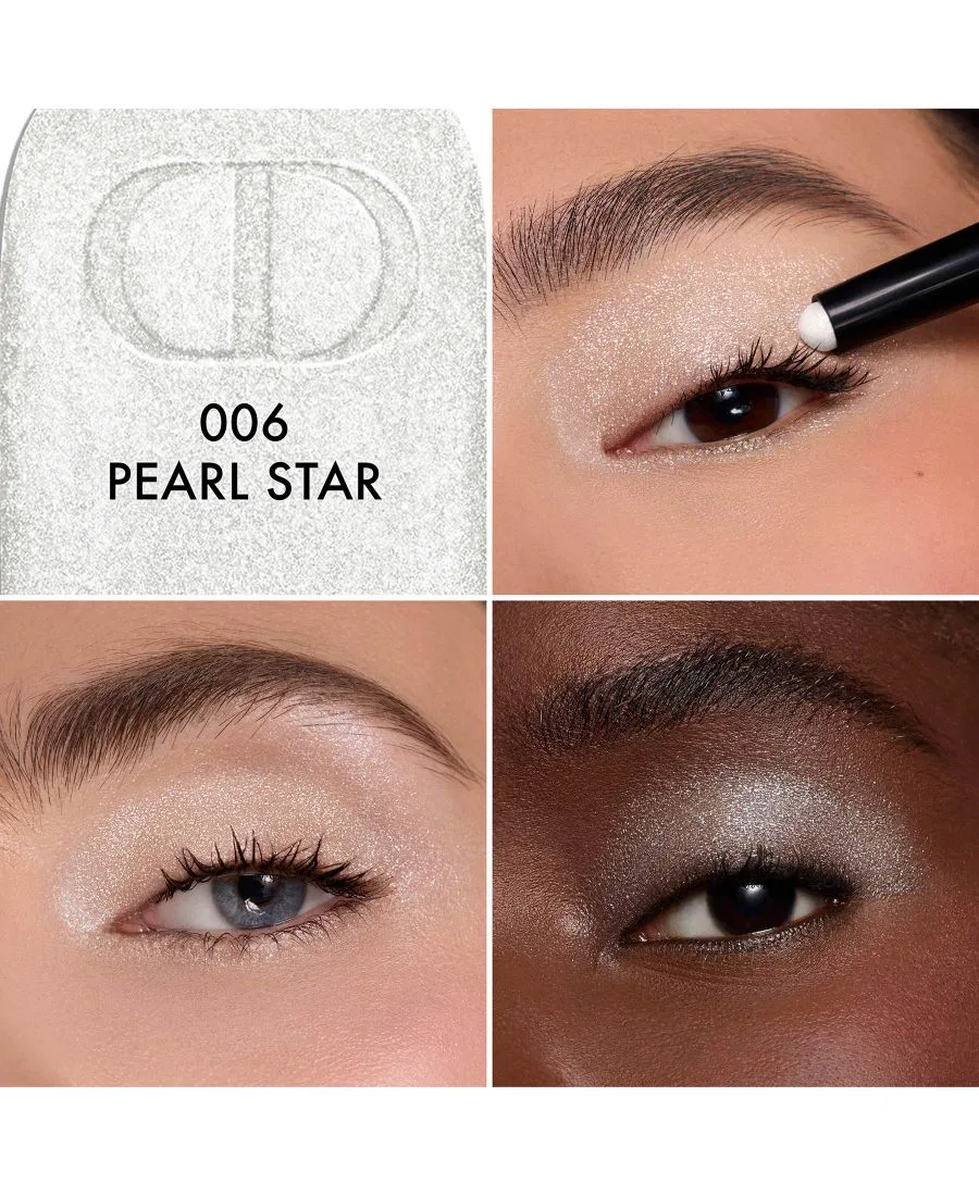 Водостойкие ультраскользящие тени-карандаш для век Diorshow Flash Stick, 1 г, 006 pearl star — фото 4
