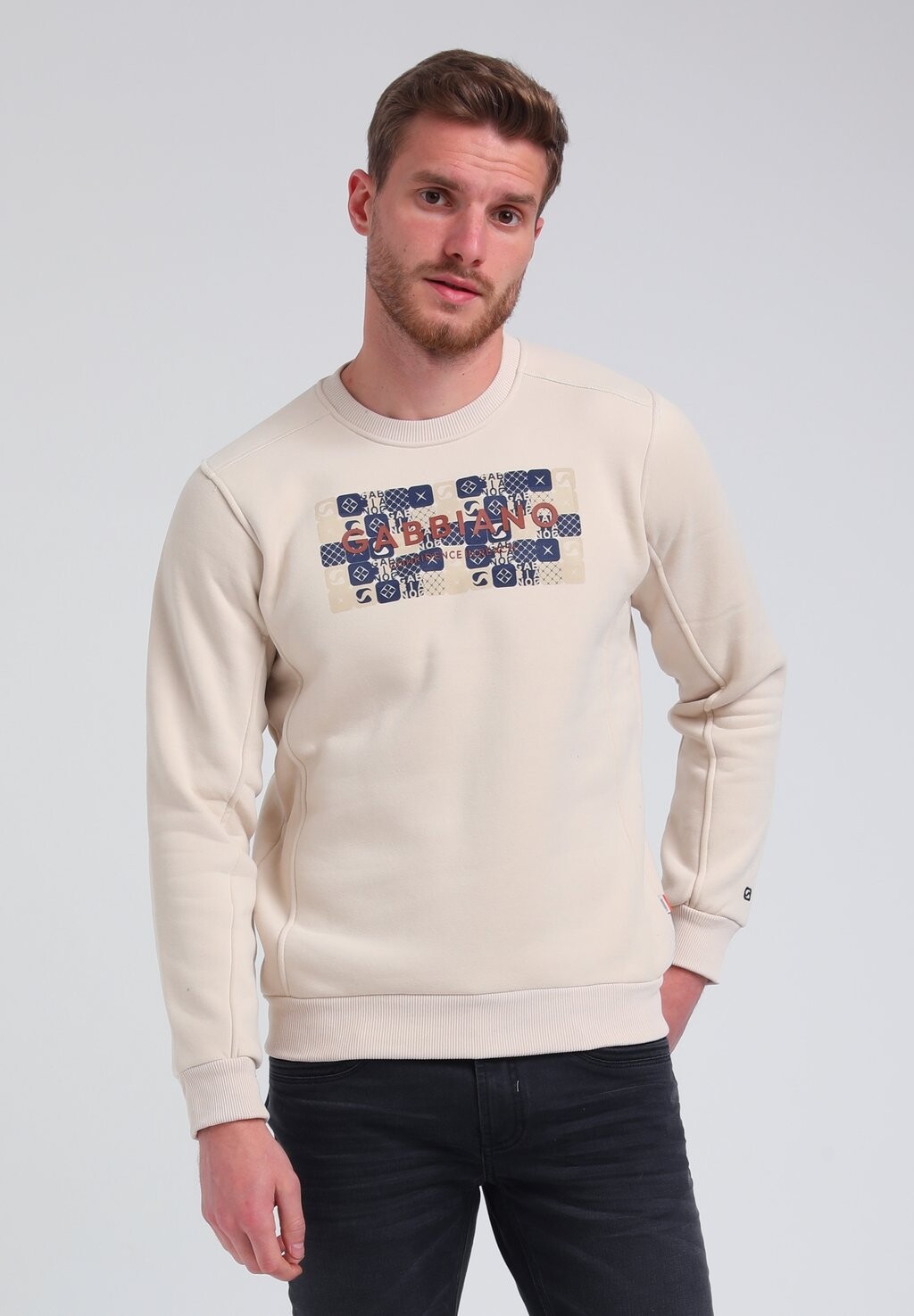 

Толстовка ROUND NECK Gabbiano, цвет sand