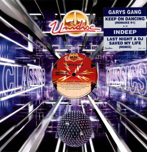 

Виниловая пластинка Indeep / Gary's Gang: Last Night a DJ Saved My Life / Keep on Dancing