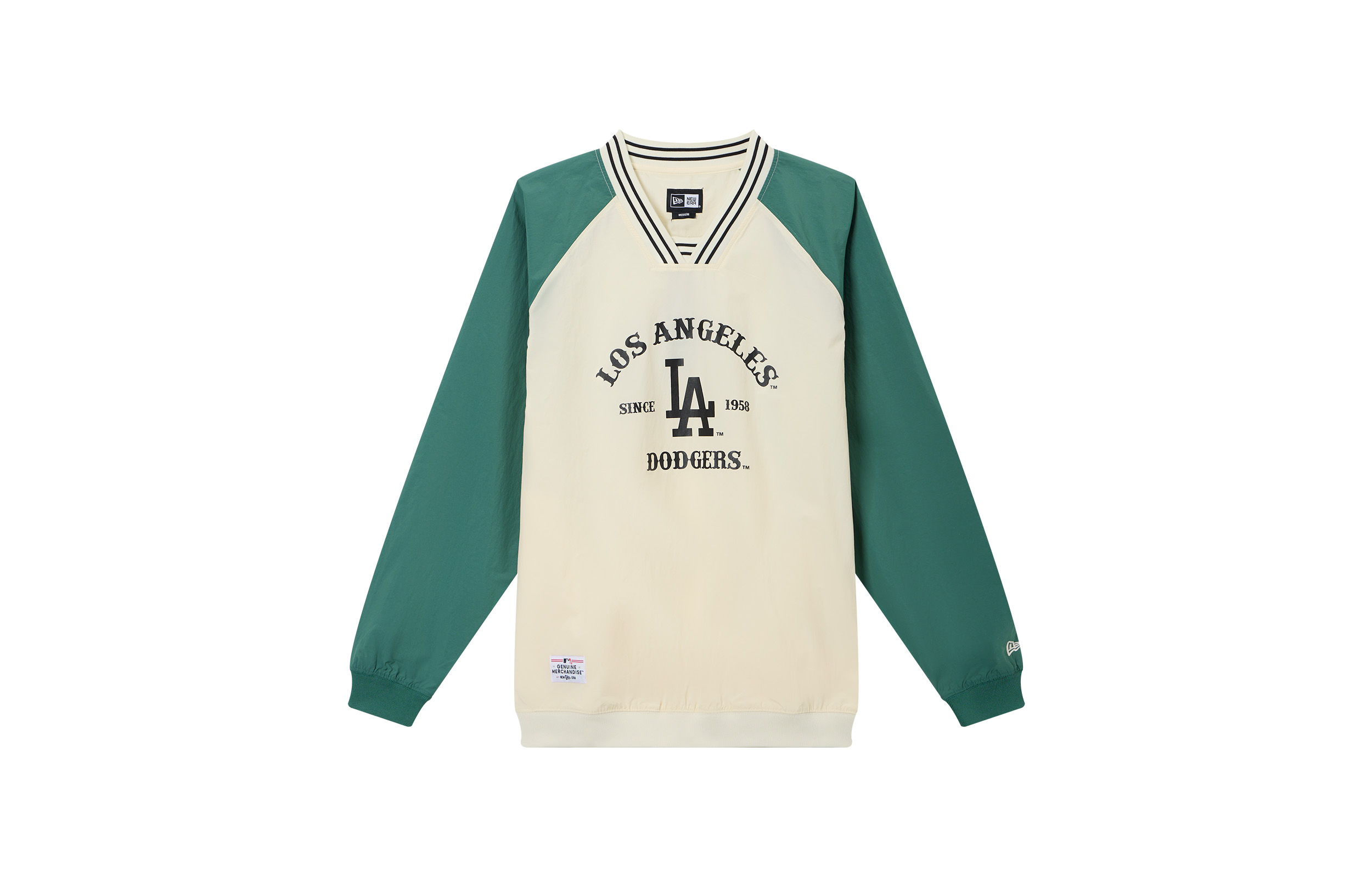 

New Era Толстовка унисекс, зеленые, с V-образным вырезом, средней толщины, стандартного размера