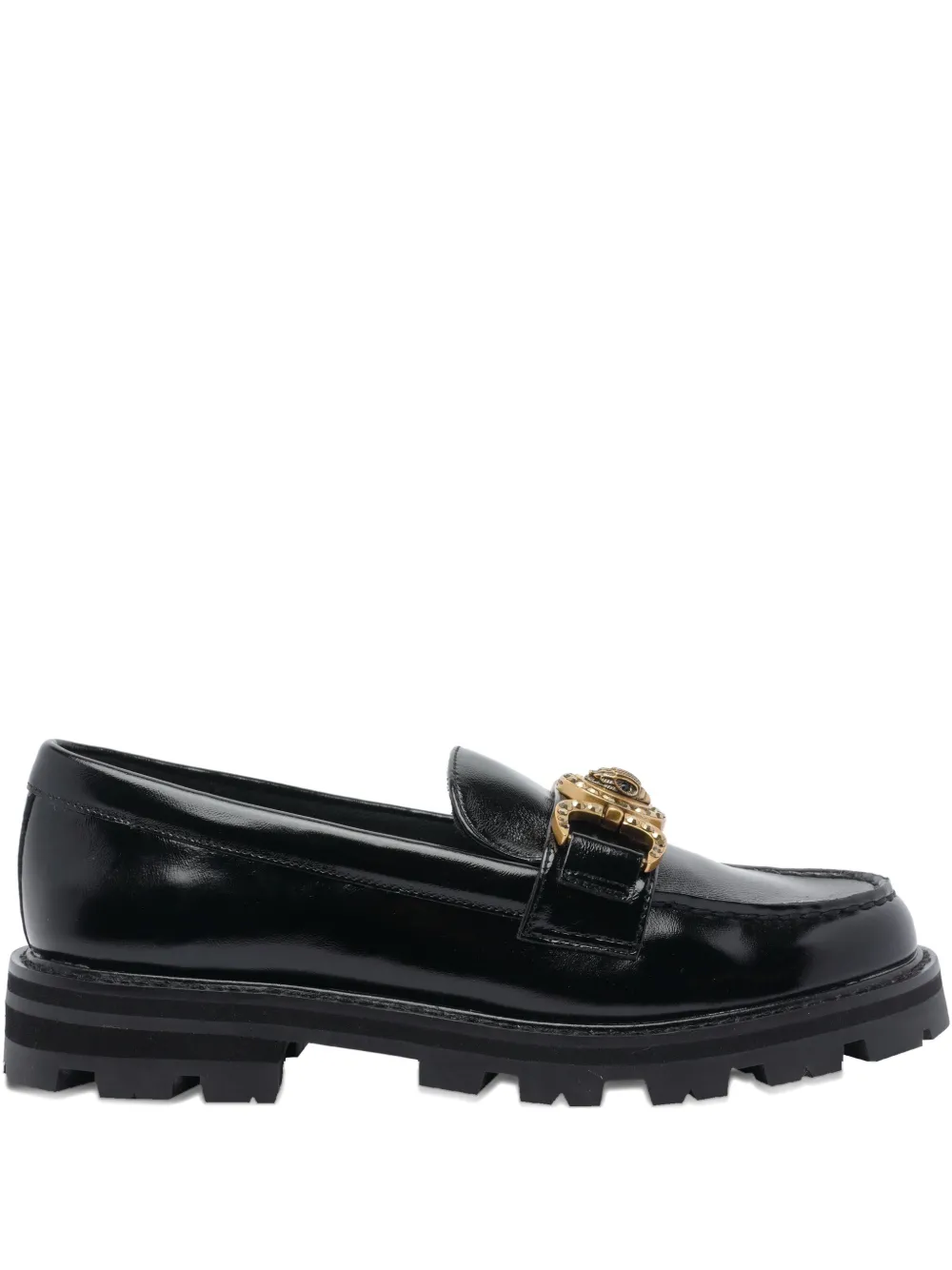 Кожаные мокасины Kurt Geiger London, черный
