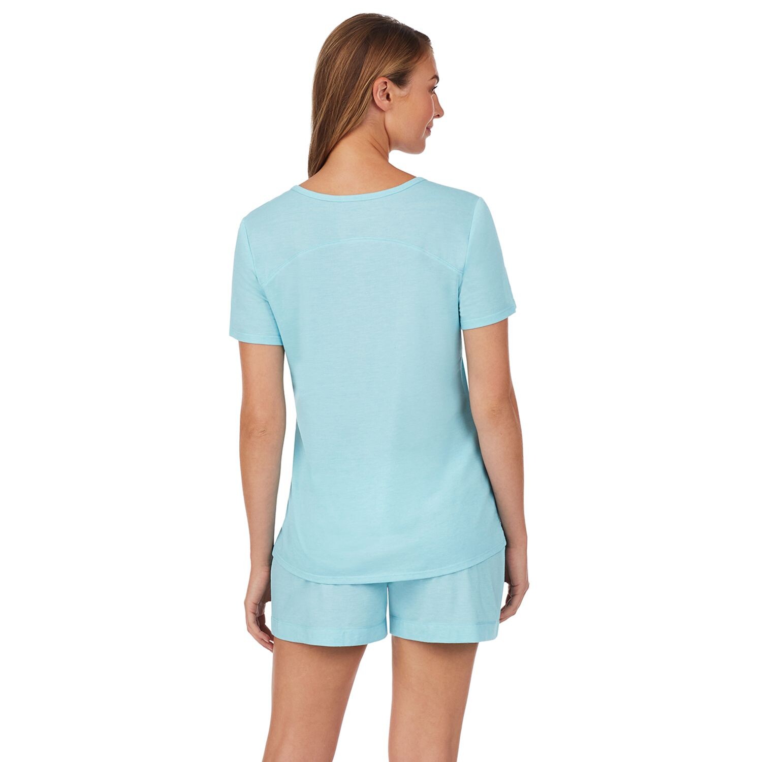 

Женская пижама Cuddl Duds: комплект футболки Essential Sleep и боксеров Cuddl Duds, черный