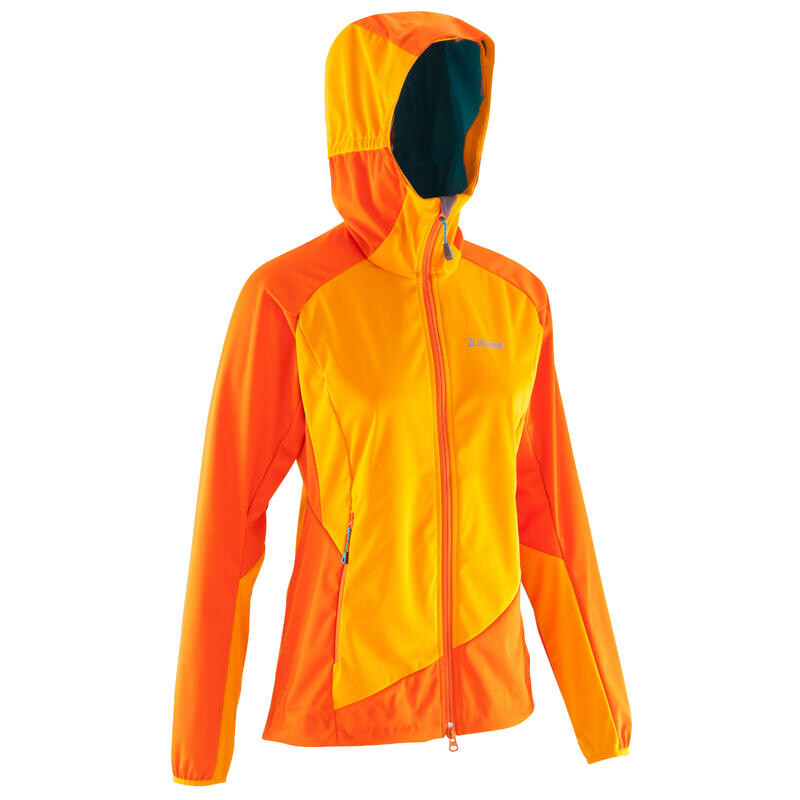 

Куртка софтшелл Simond, цвет kumquatorange/schwarz