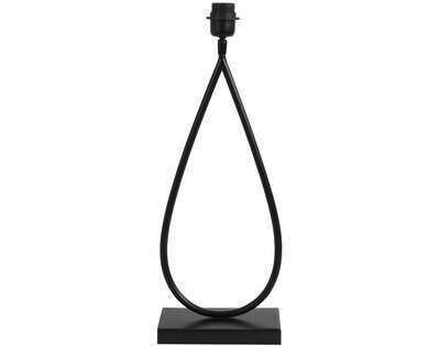 

Настольная лампа Light & Living, 21x12x51 см, черный