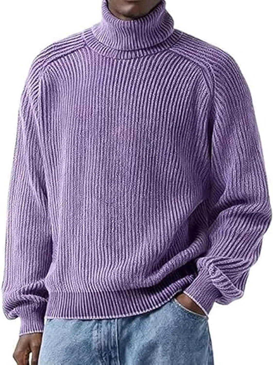 

Мужской водолазка, пуловер Casual, теплый свитер с длинным рукавом