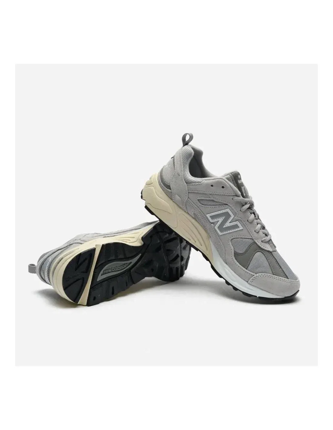 Кроссовки низкие New Balance, серые — фото 3