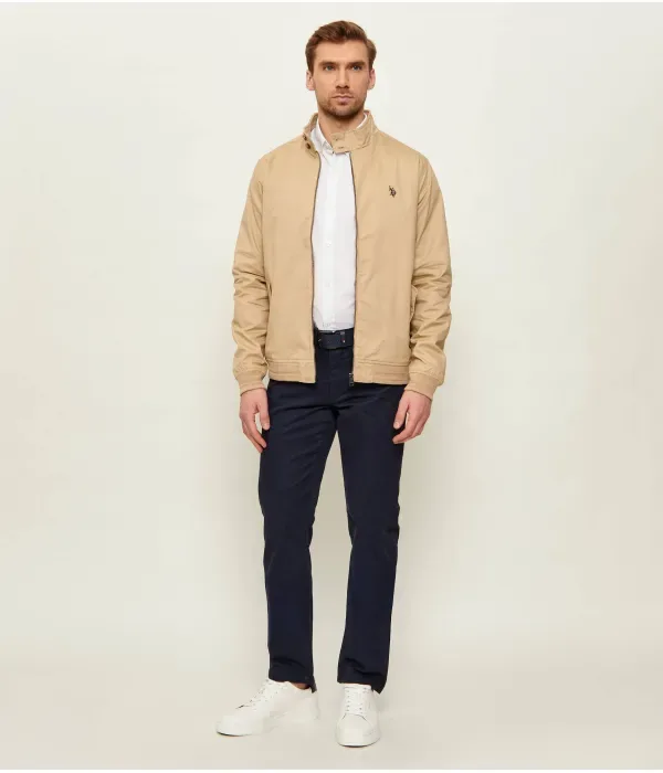 Брюки чинос classic fit Us Polo Assn, темно-синий — фото 2