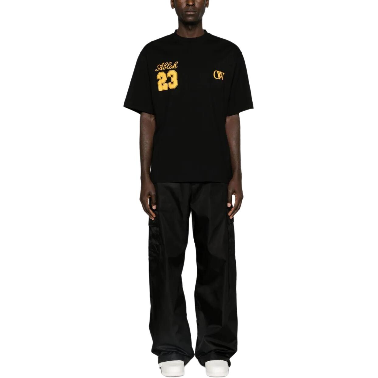 Футболка мужская Off-White Skate Logo-print, черный — фото 2