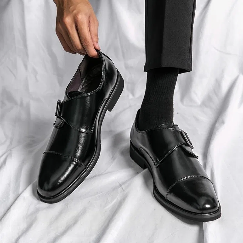 Лоферы мужские Formal Oxford Black UOPYNE — фото 3