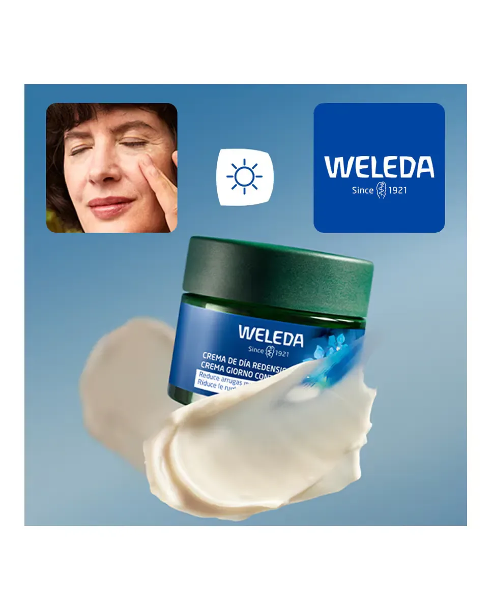 Крем для лица Weleda — Дневной уплотняющий из синей гентианы — фото 4
