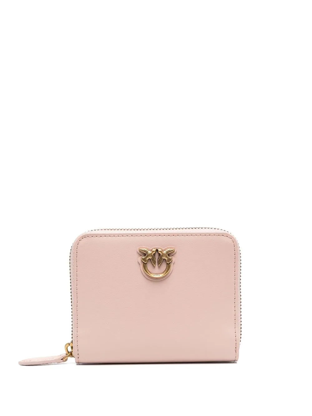 

Кошелек с логотипом Love Birds PINKO, розовый