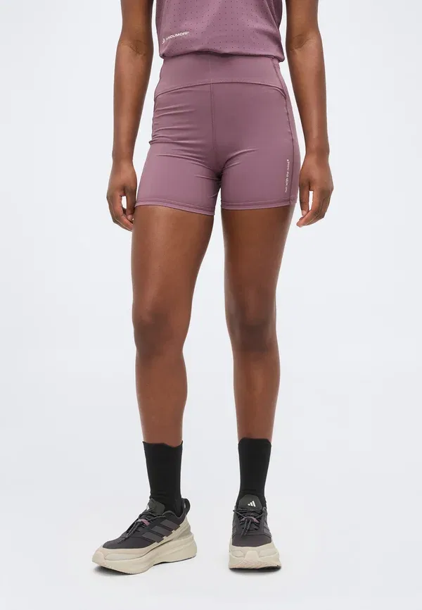 Шорты для бега Adidas Performance Adi365 hermanos koumori short running tights, цвет теневой фиги