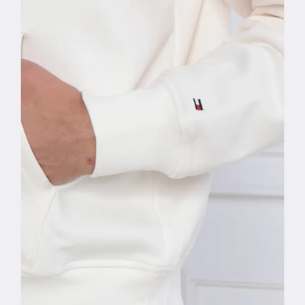 Толстовка с вышивкой Monotype, толстовка обычного кроя Tommy Hilfiger, белый — фото 4