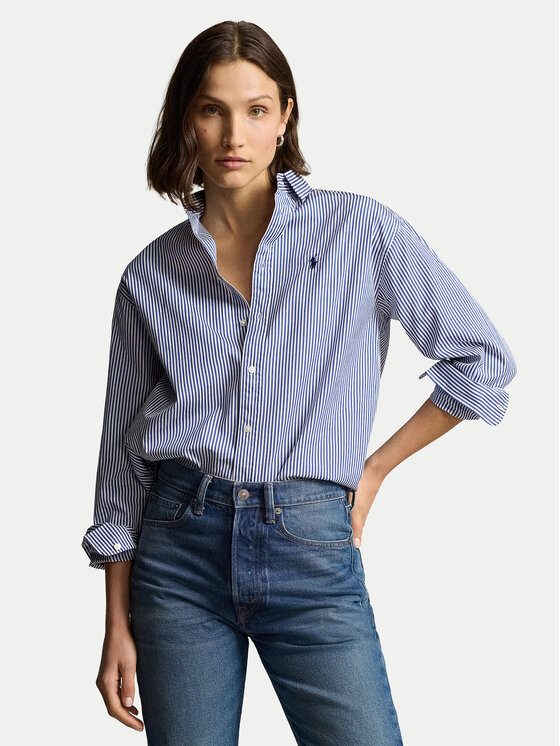 

Рубашка regular fit 211910743020 Polo Ralph Lauren, синий