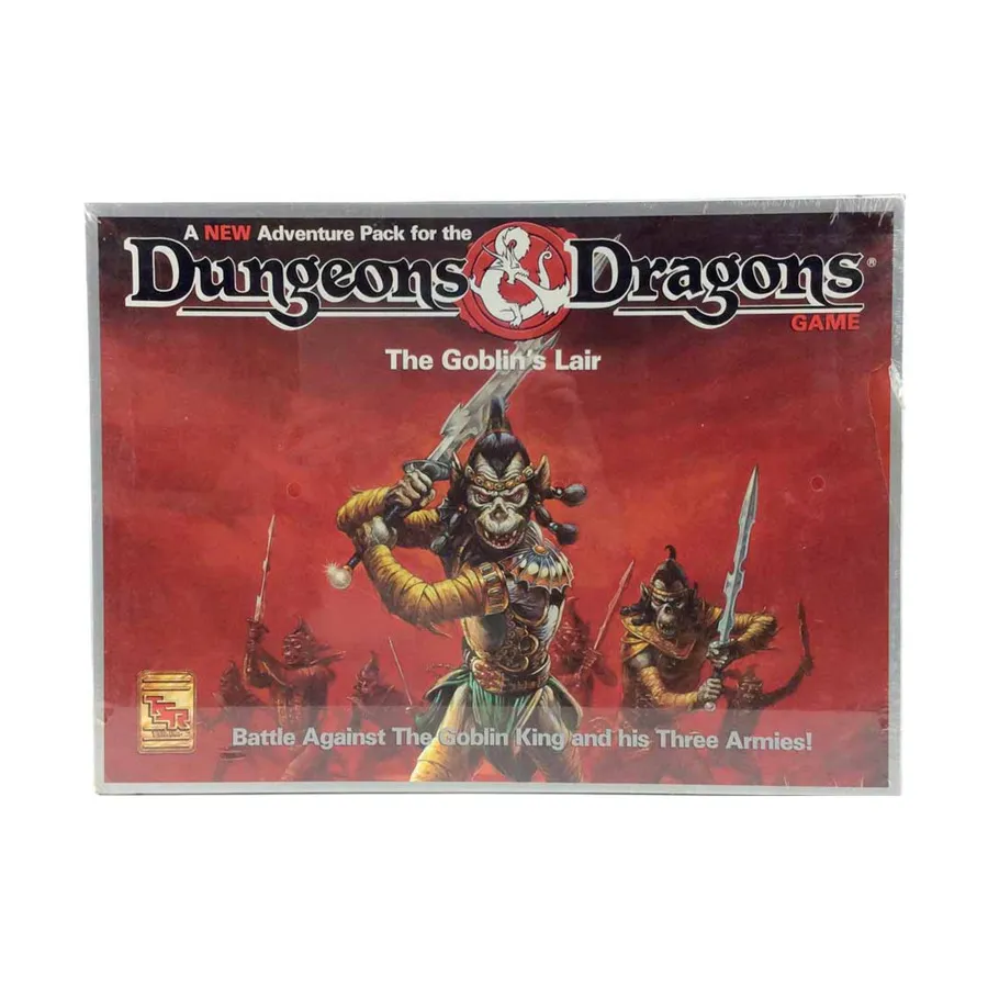 

Коробочная игра Dungeons & Dragons Board Game - The Goblin's Lair, Basic Dungeons & Dragons (Original Edition) - Box Sets & Core Rules