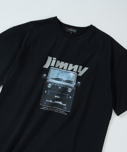 

CONTACT Футболка с принтом, контрастный крой, Jimny Sierra, черный