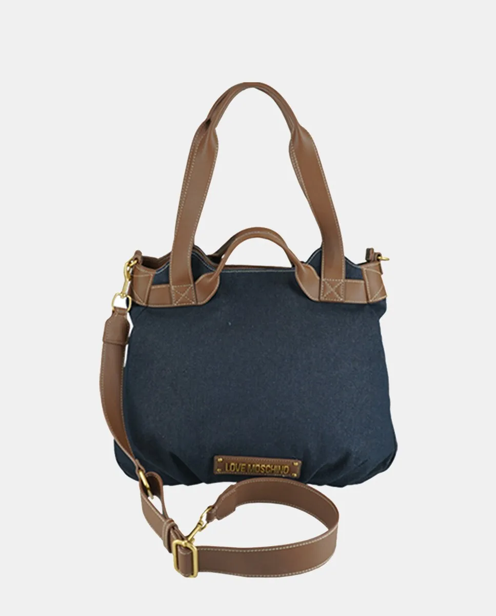 

Сумочка Camel на молнии и дополнительной ручке Love Moschino