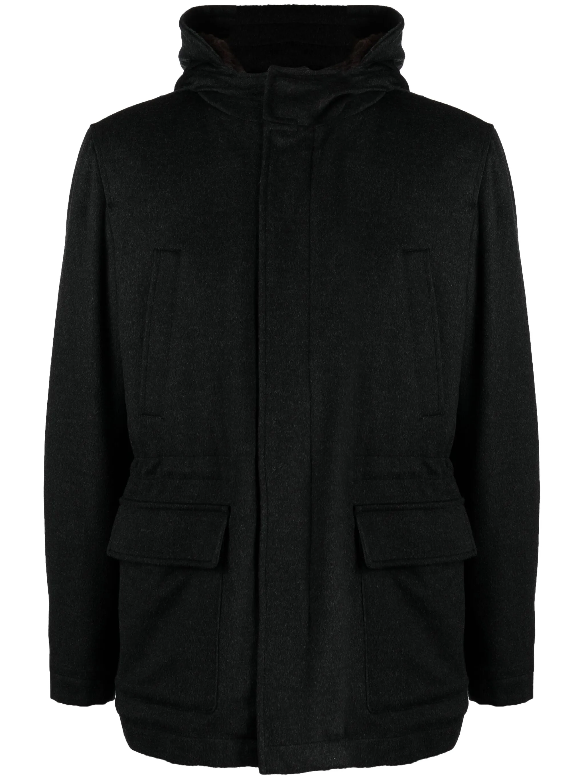 

Куртка с капюшоном Corneliani, черный