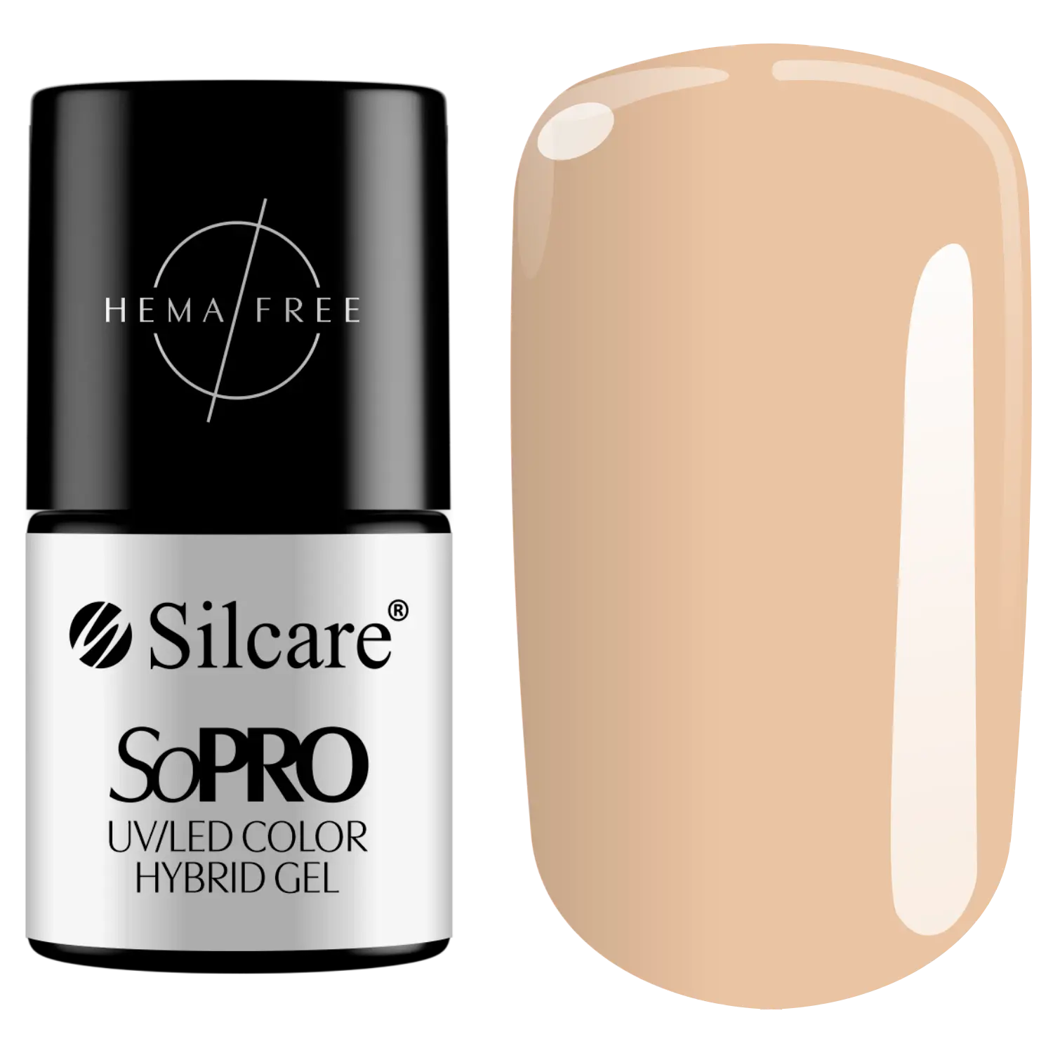 

Гибридный лак для ногтей 040 Silcare Sopro Rich Color, 7 гр