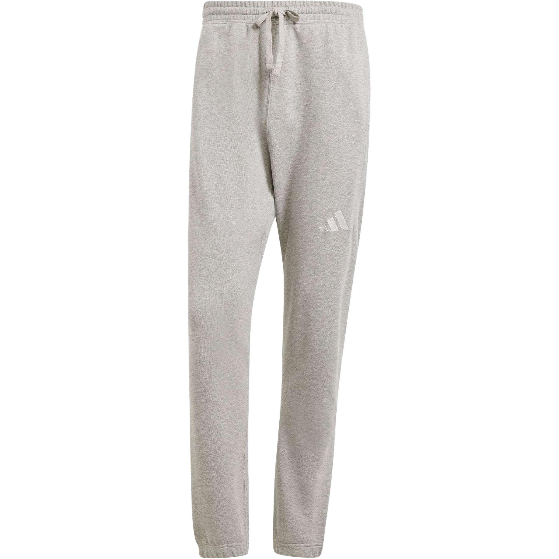 Adidas All Szn Regular Tapered Joggers Вязаные спортивные брюки Мужские Средний размер Тепло-серый — фото 2