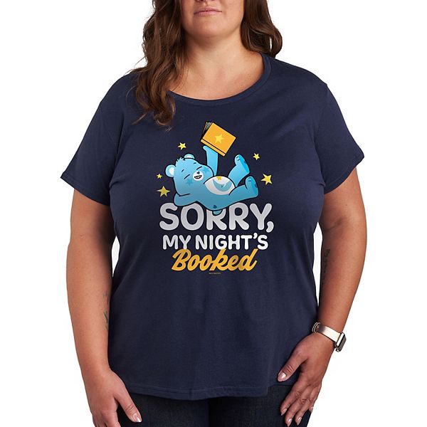 

Футболка с принтом Care Bears Sorry Night's Booked Licensed Character, Navy, Синий, Футболка с принтом Care Bears Sorry Night's Booked Licensed Character, Navy