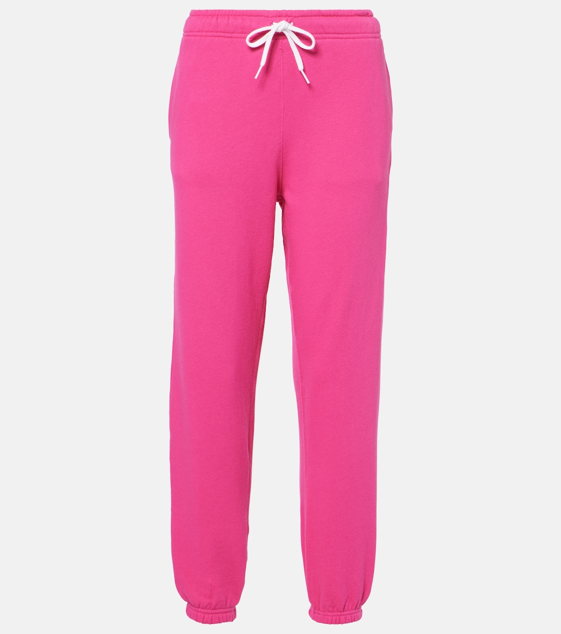 

Спортивные брюки из смесовой хлопковой ткани Polo Ralph Lauren, Bright Pink