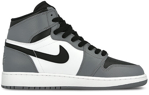 Кроссовки 1 высокие Air Jordan, серый — фото 2
