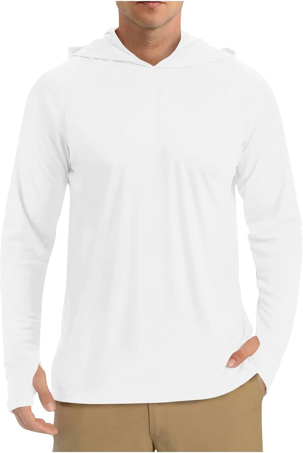 

Мужская толстовка с капюшоном UPF 50+ для защиты от солнца, с длинным рукавом, быстросохнущая Xiaojmake