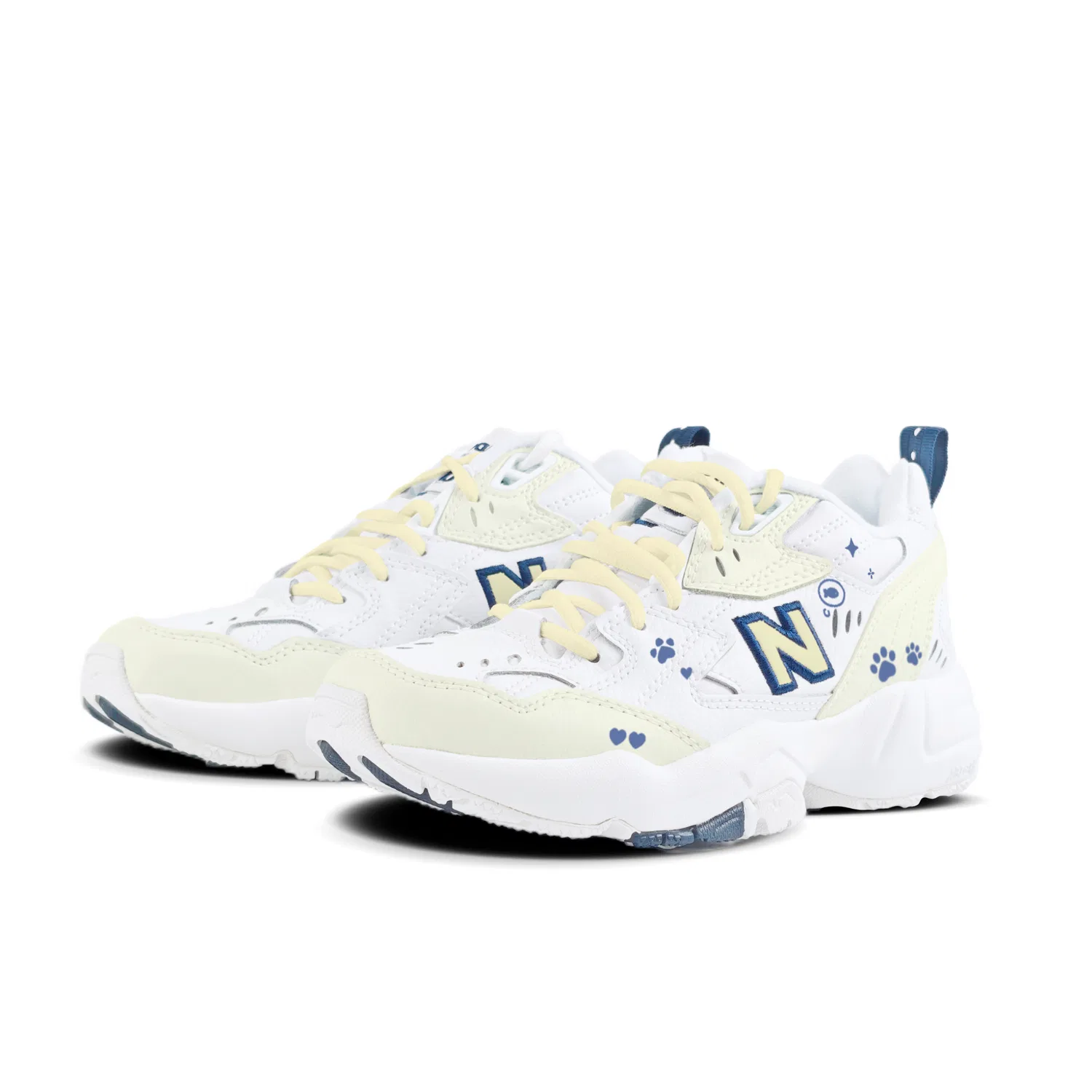 Кроссовки тренировочные Heart Catching New Balance Белые — фото 4