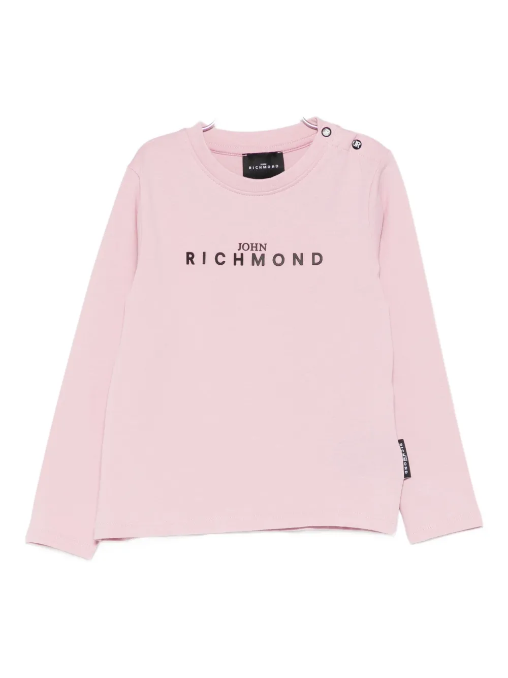 

Топ с пуговицами John Richmond Junior, розовый