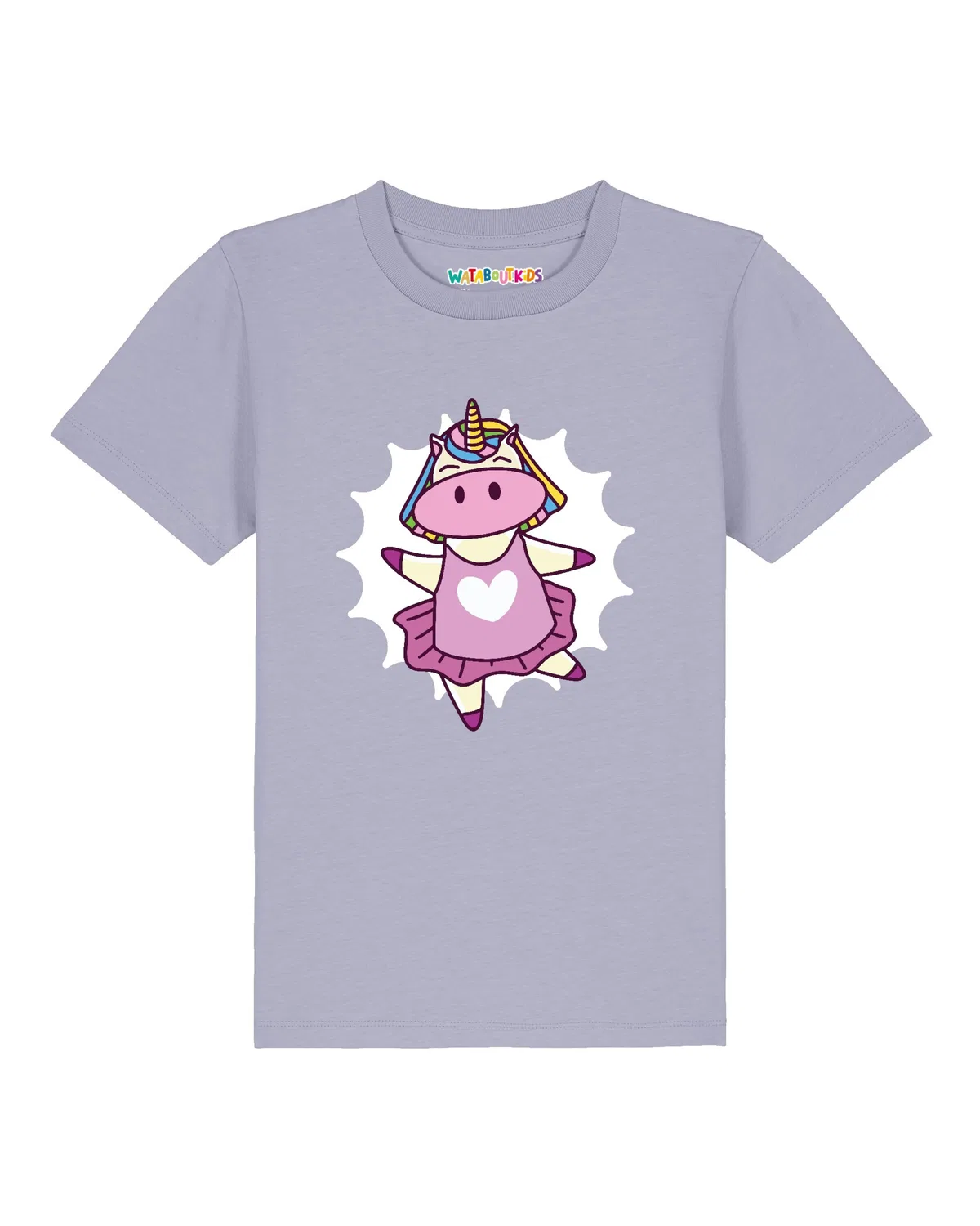 Футболка 'Ballett Unicorn' Watabout.Kids, Light Purple