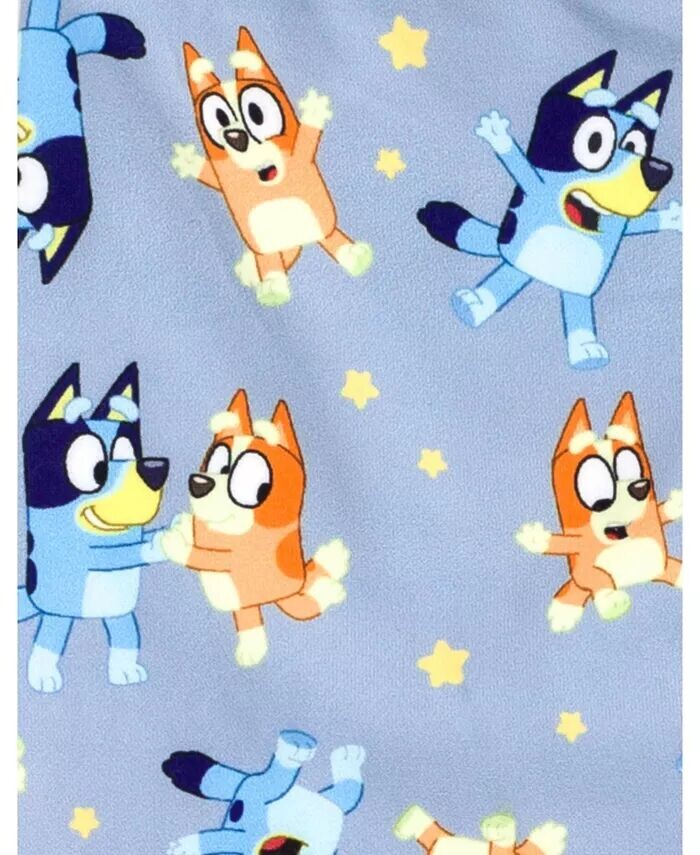 Комплект из толстовки с баской и леггинсов для девочек (2T–10–12 лет) Bluey, оранжевый — фото 2