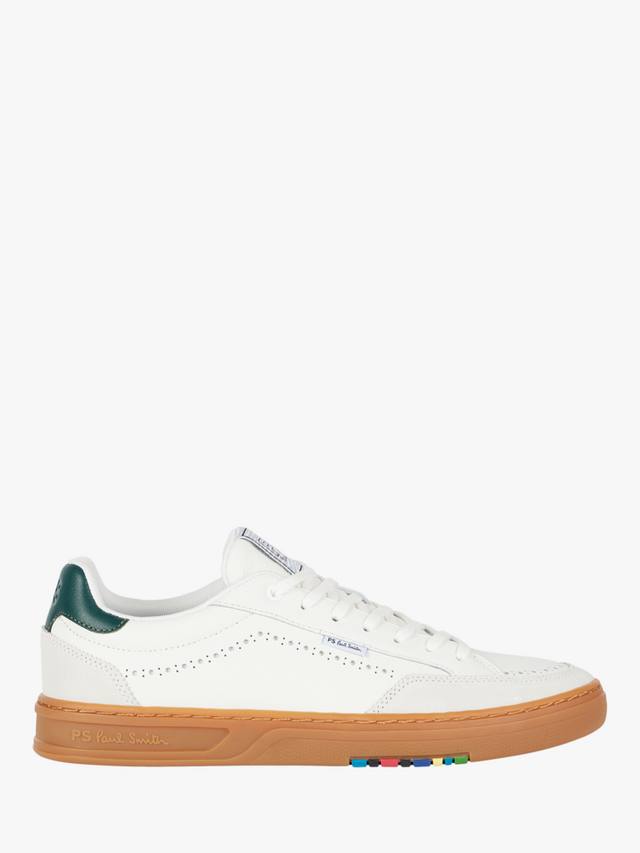 

Кожаные кроссовки на шнуровке Paul Smith, White
