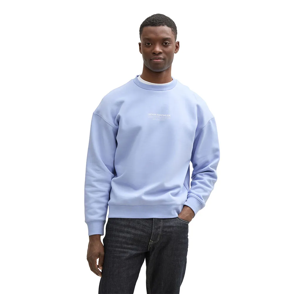 

Толстовка Tom Tailor Relaxed Printed, синий