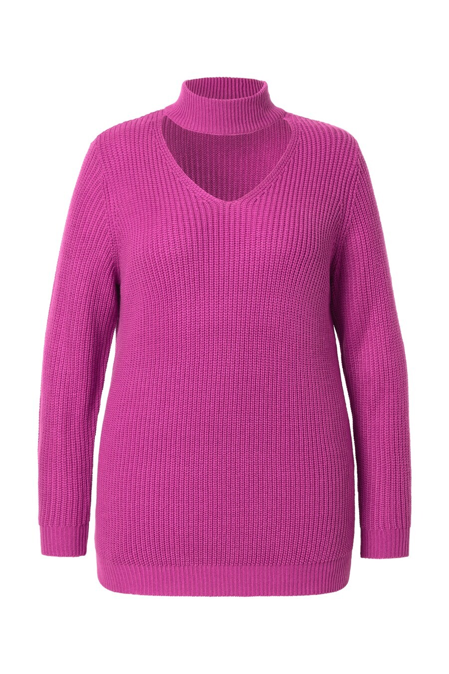 

Тонкий вязаный свитер MIAMODA Sweater, розовый
