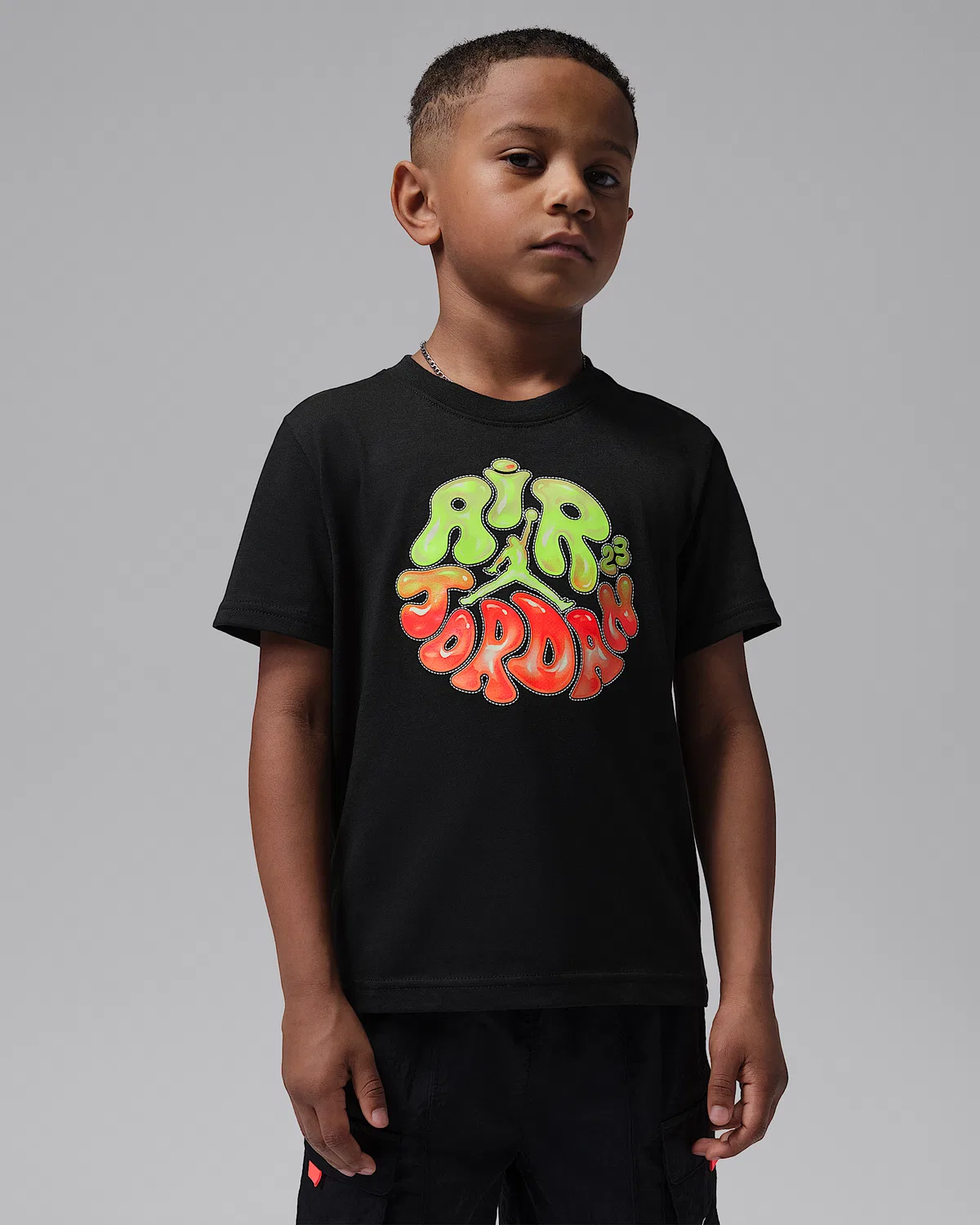 Детская футболка Jordan Super Splash, Black