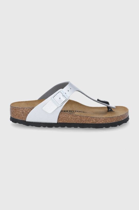 

Шлепанцы Gizeh Birkenstock, серебро