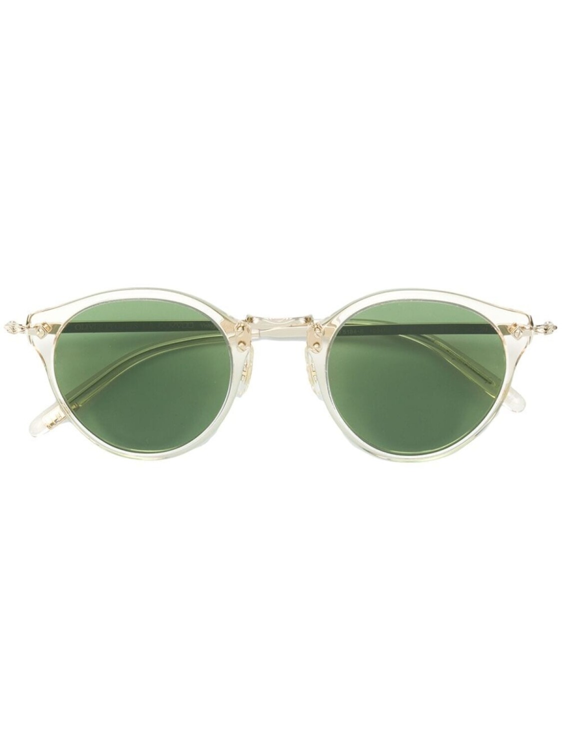 

Oliver Peoples round shaped sunglasses, металлик