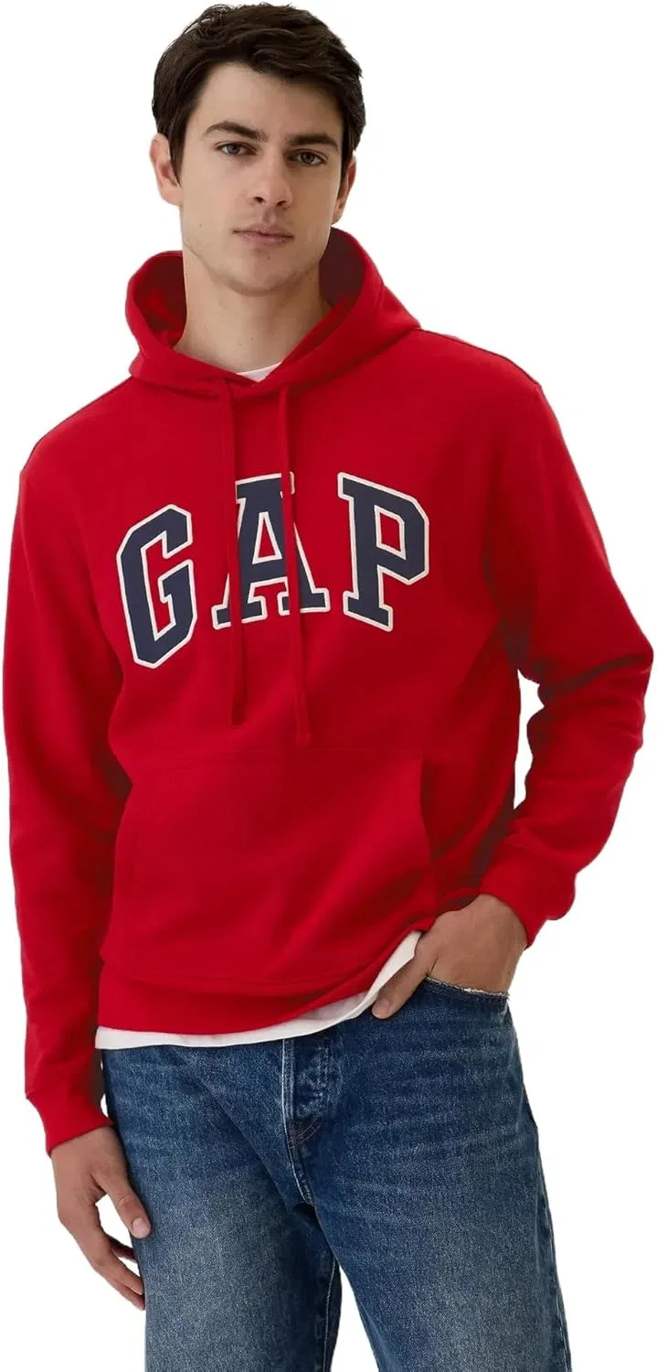 Худи Active Heritage Logo Pullover GAP, цвет Red Apple