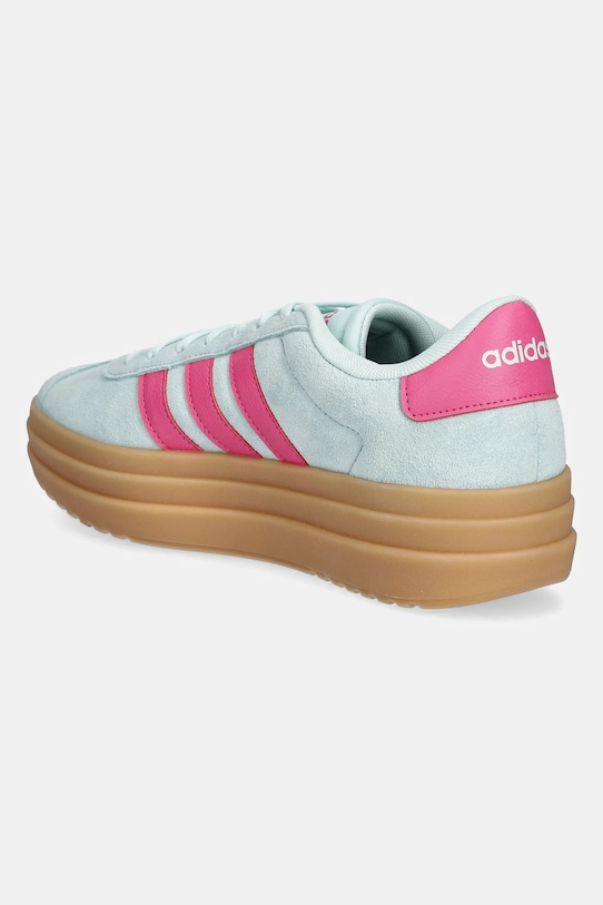 Детские кроссовки VL Court Bold Adidas, бирюзовый — фото 3