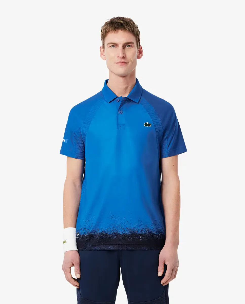 

Мужская футболка Tennis x Daniil Medvedev Lacoste, синий