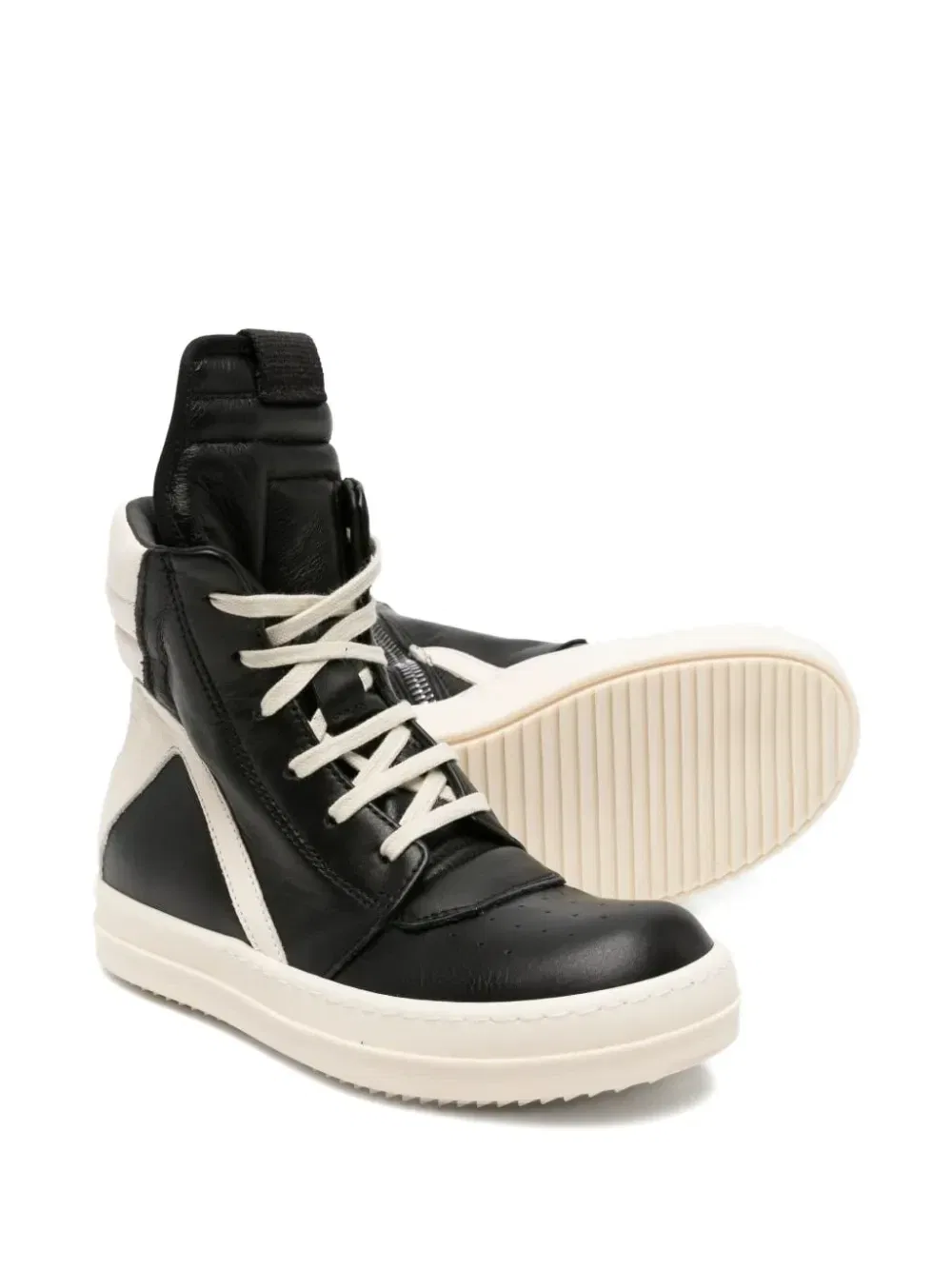 Высокие кеды Geobasket Rick Owens Kids, черный — фото 2